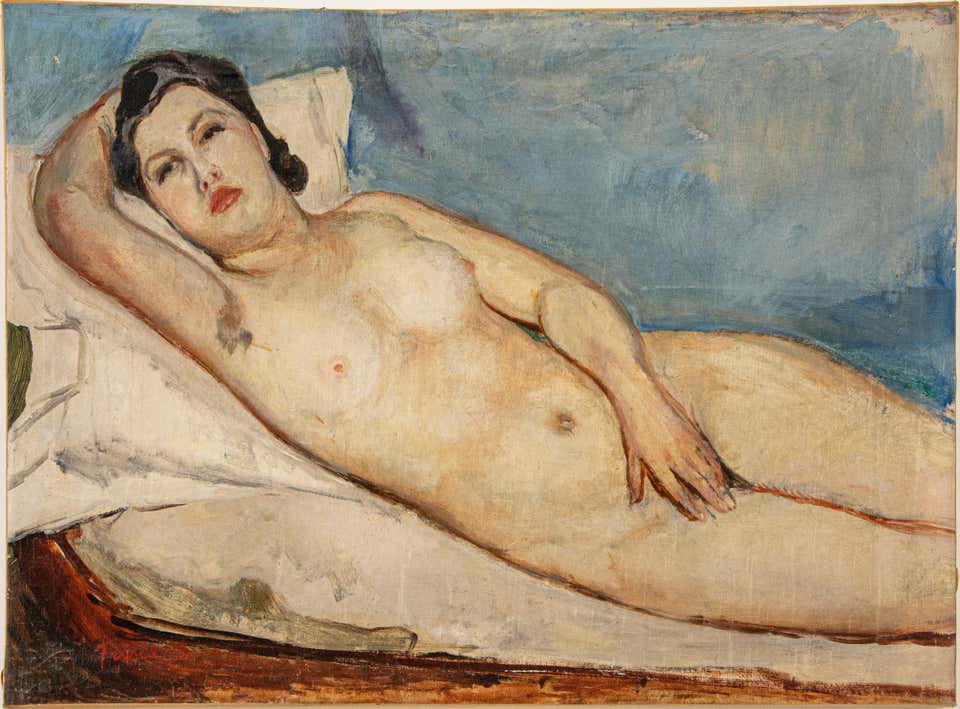 Donato Frisia, Nude of Woman Donato Frisia, Nude of Woman