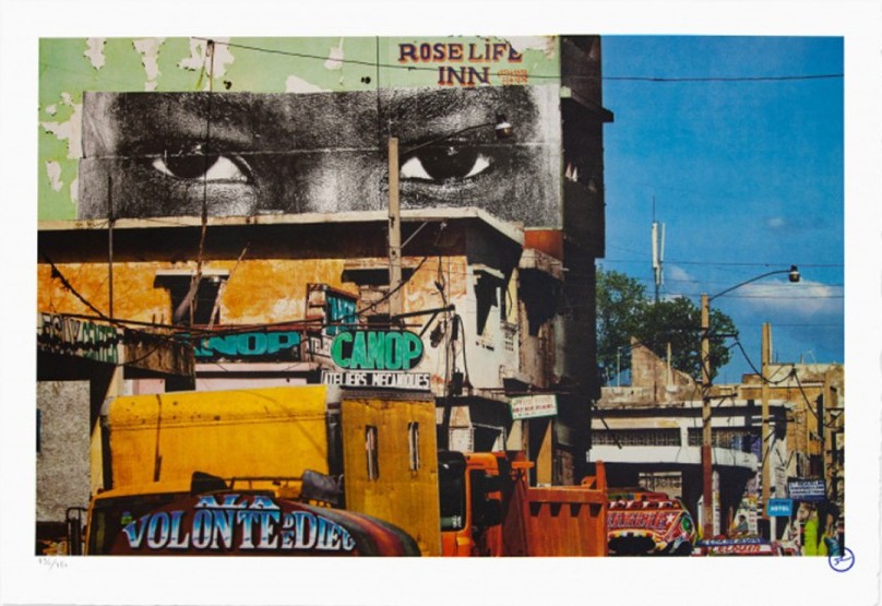 JR, Inside out, Haïti, 2012 JR, Inside out, Haïti, 2012