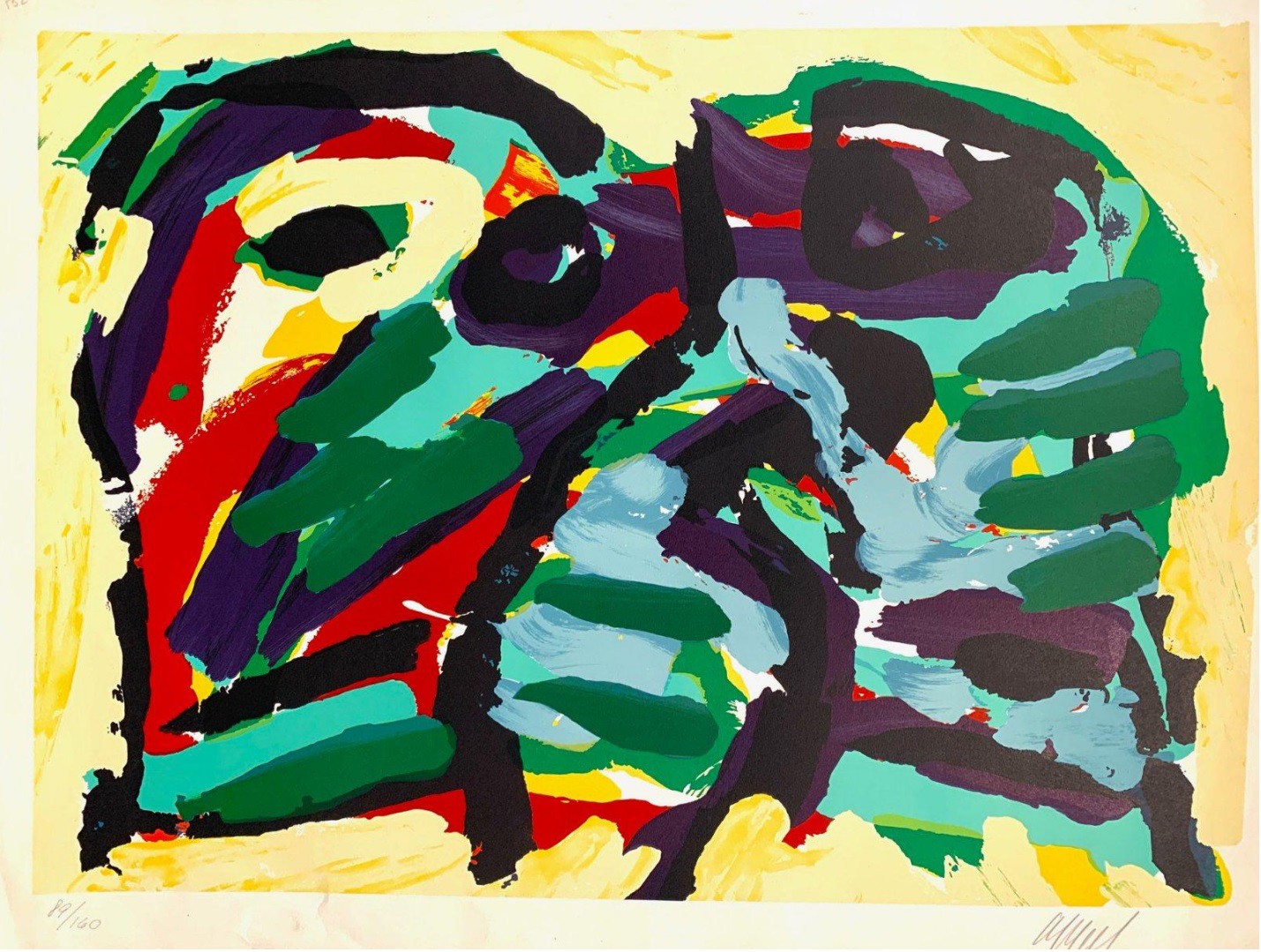Karel Appel, Composition Karel Appel, Composition