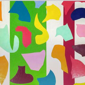 Painting, Shapely Controversy (Abstract painting), Dana Gordon