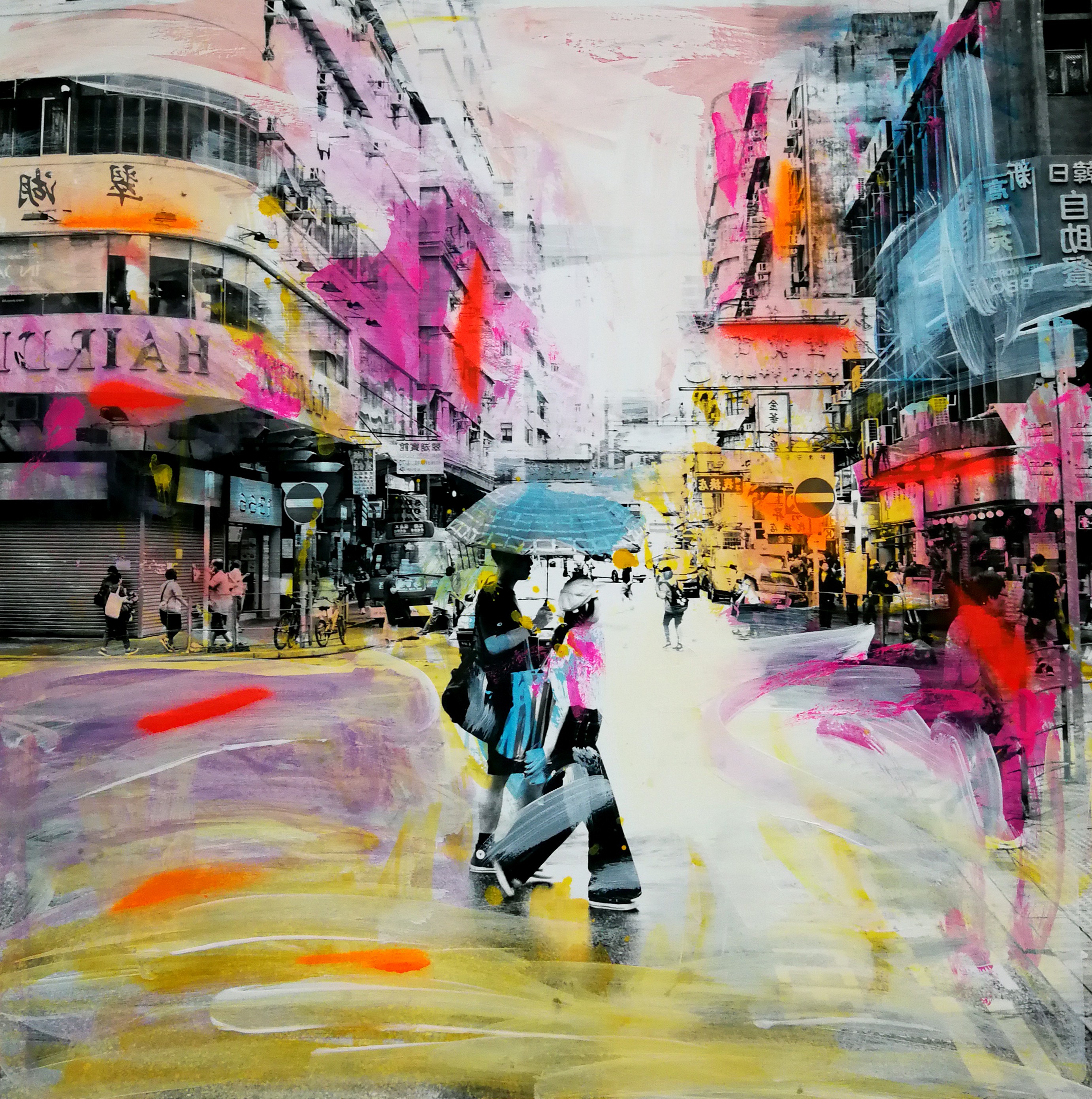 Sven Pfrommer, Urbn City Mixed Media V Sven Pfrommer, Urbn City Mixed Media V