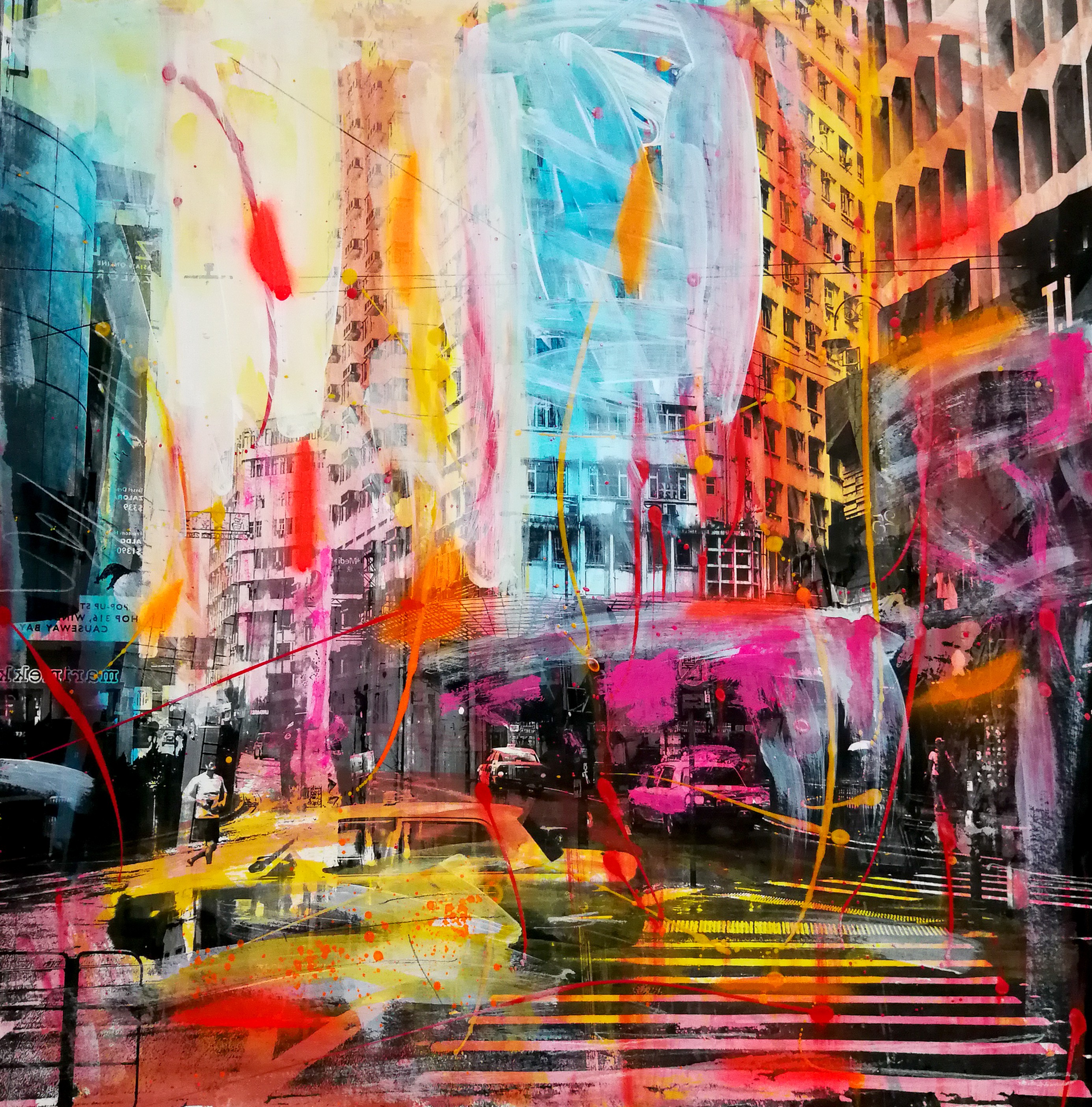 Sven Pfrommer, URBN City Mixed Media VII Sven Pfrommer, URBN City Mixed Media VII