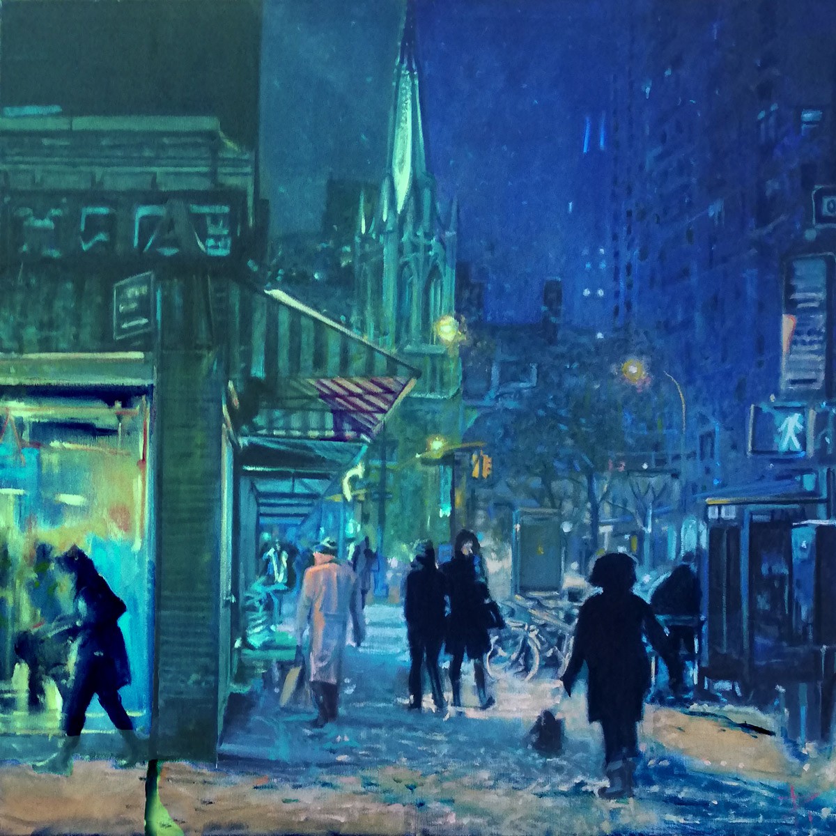 Pierre Riollet, Snow Market NY Pierre Riollet, Snow Market NY