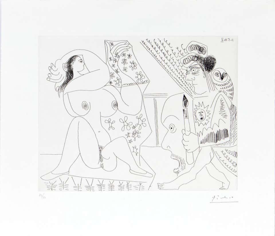 Pablo Picasso, 11 mai 1970 II Pablo Picasso, 11 mai 1970 II