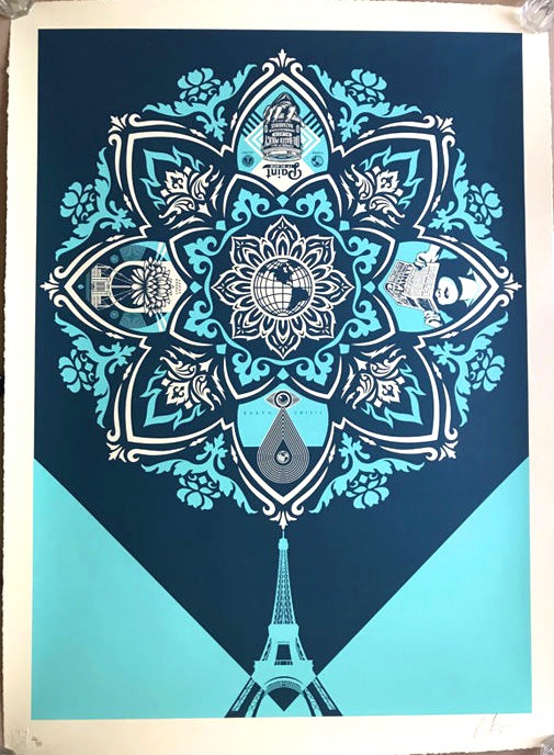 Shepard Fairey (Obey), Delicate balance Shepard Fairey (Obey), Delicate balance