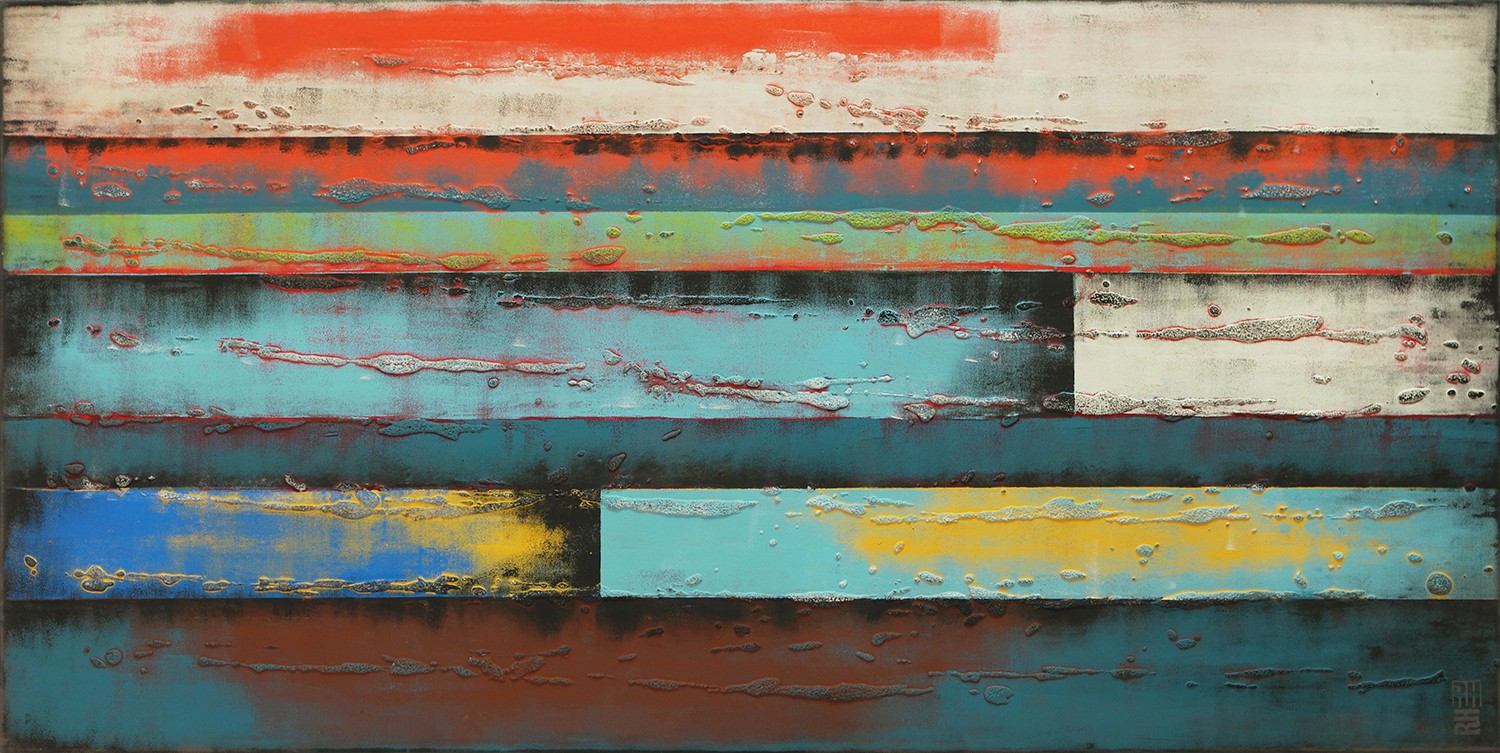 Ronald Hunter, Yellow Panels Landscape Ronald Hunter, Yellow Panels Landscape
