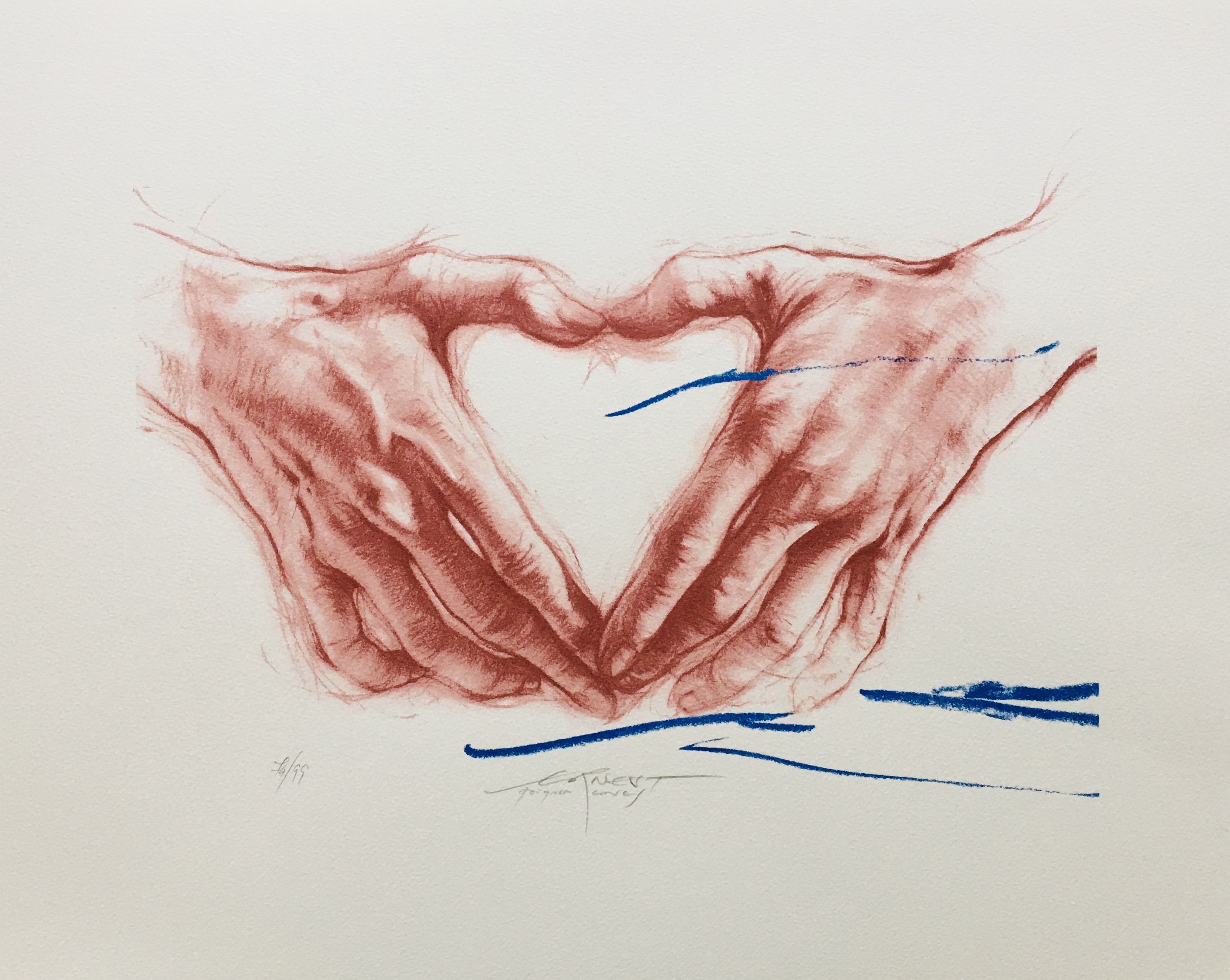 Ernest Pignon-Ernest, Heart Ernest Pignon-Ernest, Heart