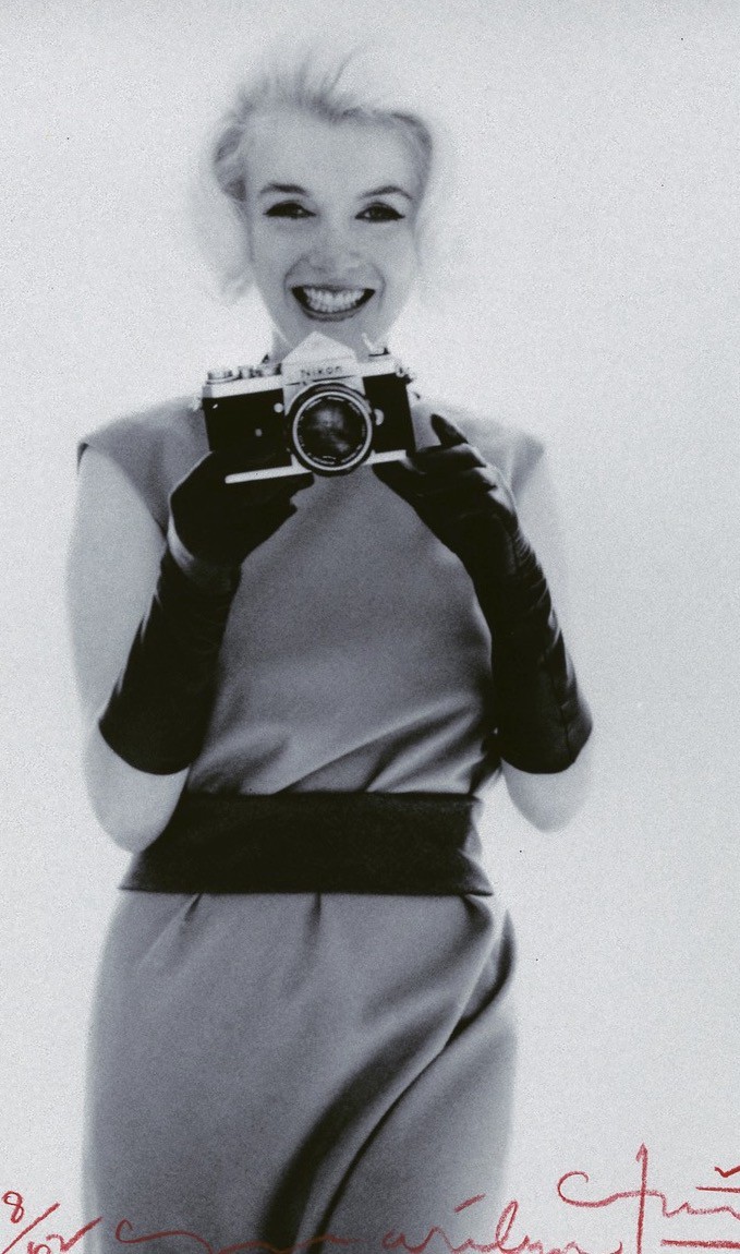 Bert Stern, Marilyn with Bert's Nikon Bert Stern, Marilyn with Bert's Nikon