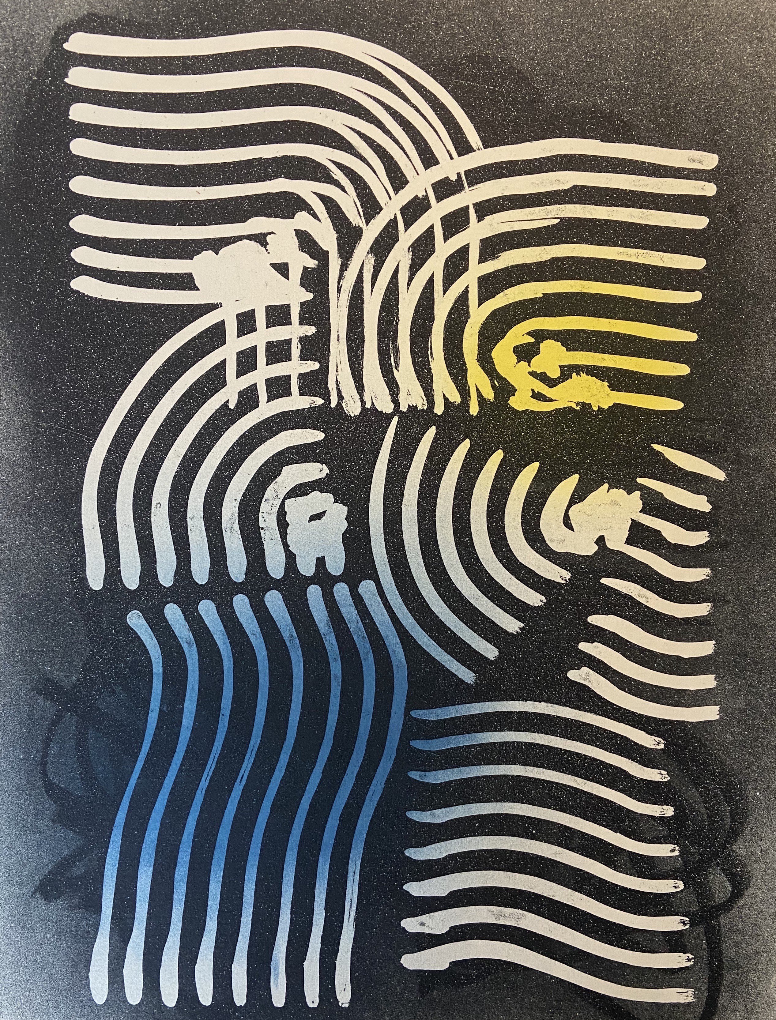 Hans Hartung, Lithographie Farandoles XVIII Hans Hartung, Lithographie Farandoles XVIII