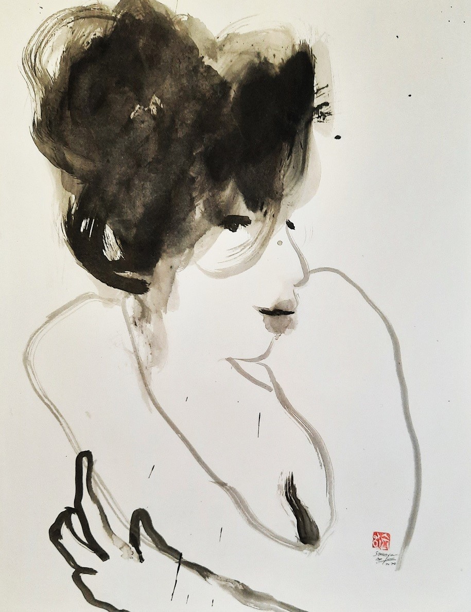 Sounya Whang, Portrait Amy Winehouse Sounya Whang, Portrait Amy Winehouse