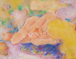 Fine Art Drawings, Femme nue, Sounya Whang