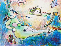 Painting, Rêve du rêve 5, Sounya Whang