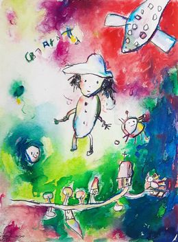Painting, Rêve du rêve 6, Sounya Whang