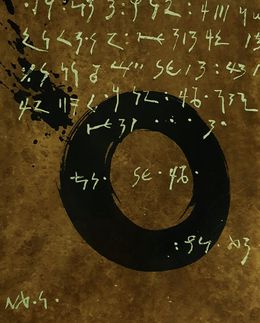 Painting, Zen circle, Sounya Whang