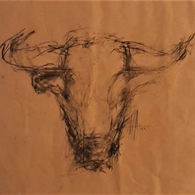 Fine Art Drawings, Toro study, Marc Prat