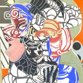 Painting, Portrait en Buste, Pascal Marlin