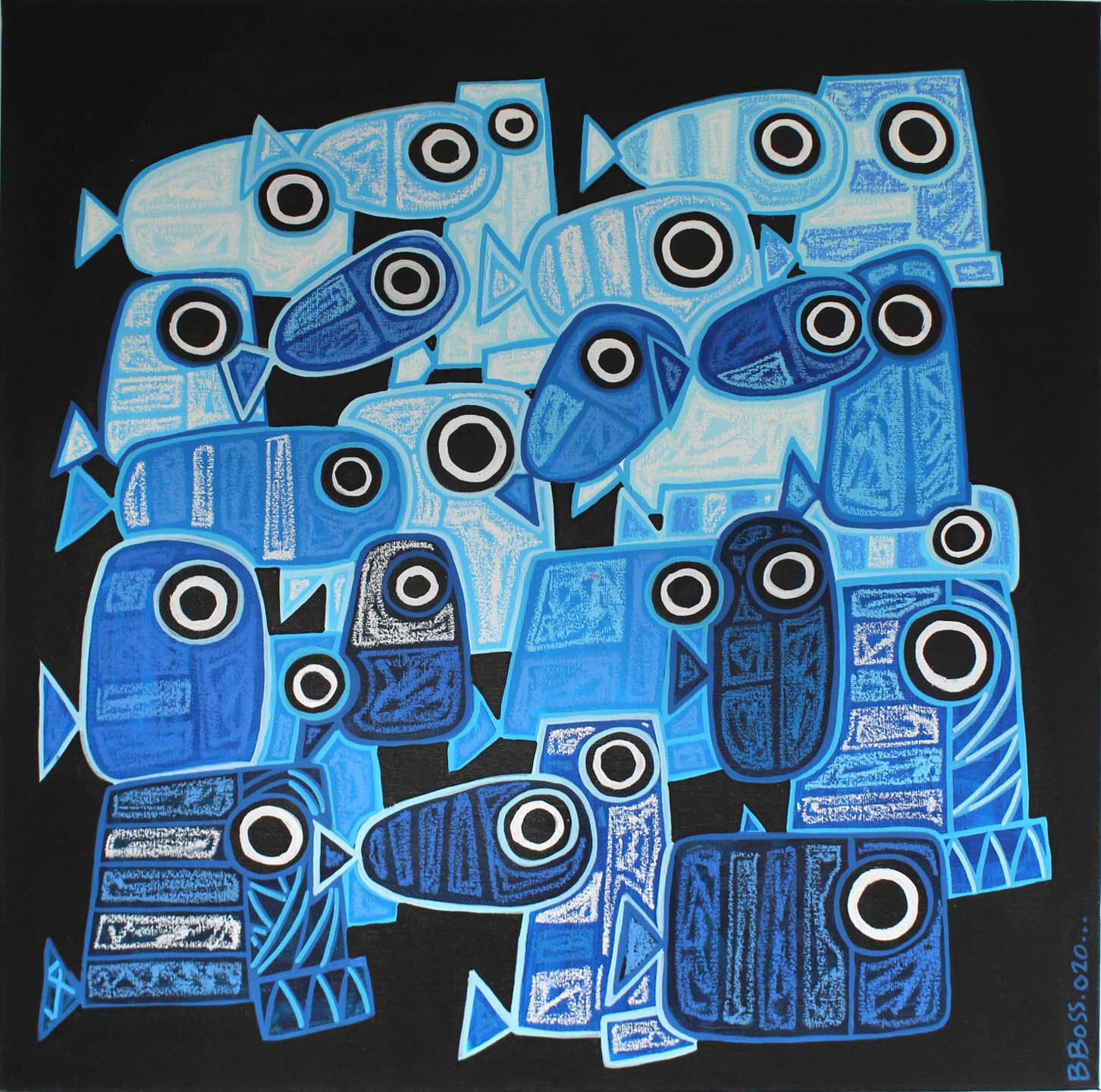 David Jehan (B.boss), Banc de Poissons#2 David Jehan (B.boss), Banc de Poissons#2