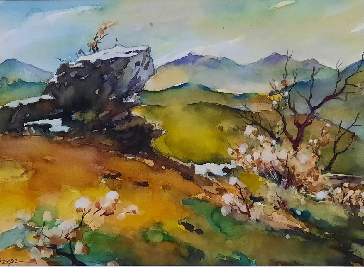Sounya Whang, Paysage montagne Sounya Whang, Paysage montagne