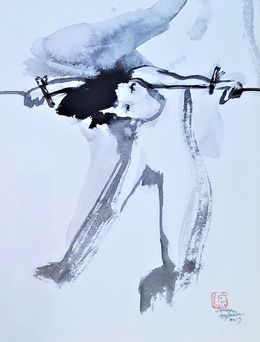 Painting, Homme linge, Sounya Whang