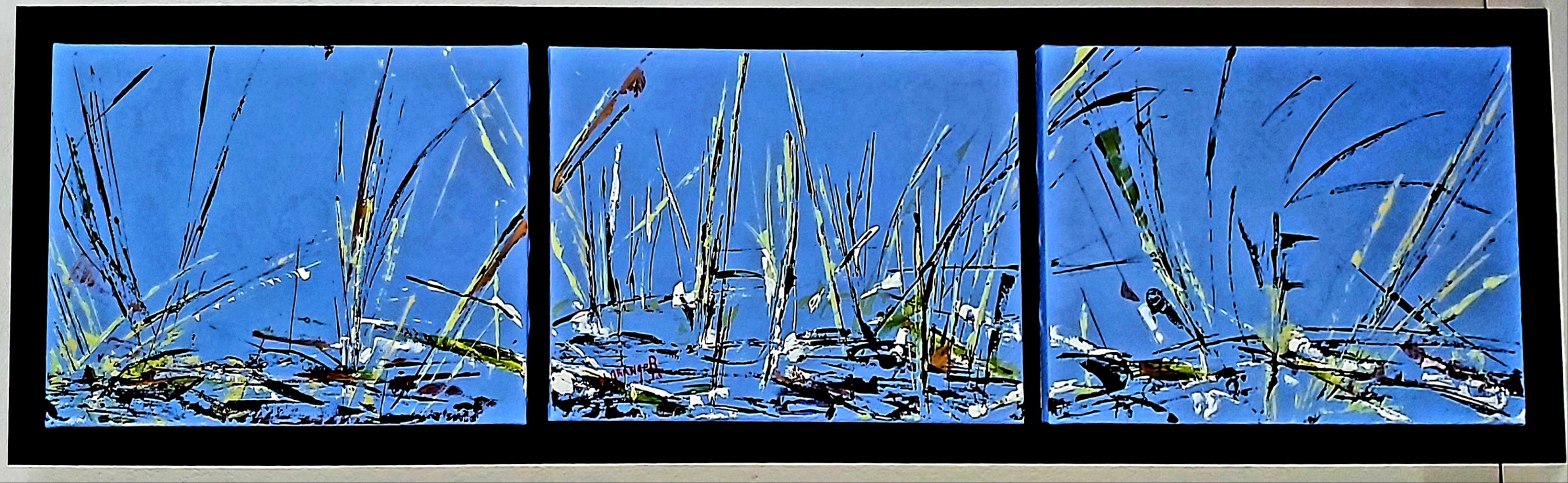 Noël Granger, Vidéo Océan (triptyque) Noël Granger, Vidéo Océan (triptyque)