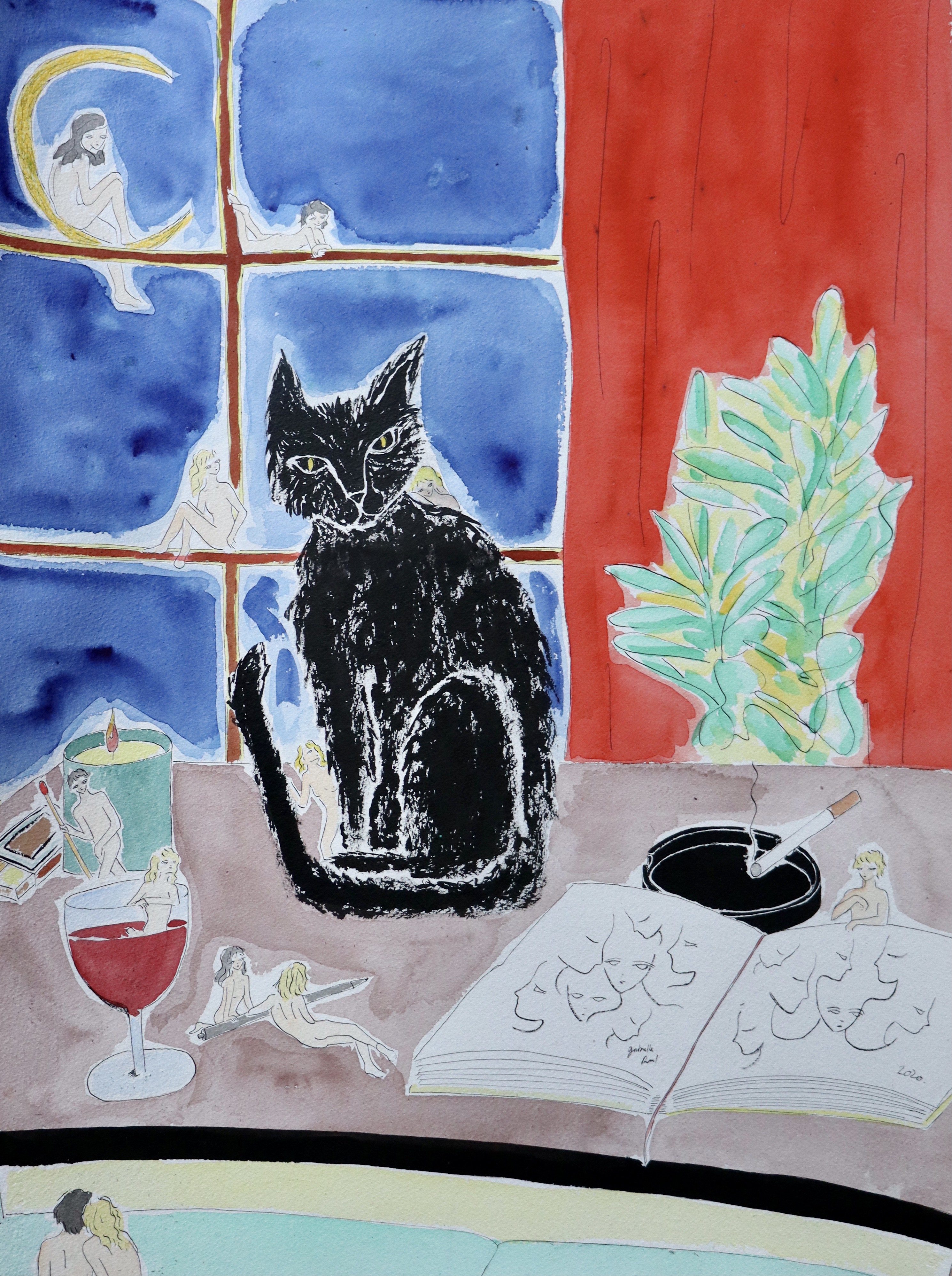 Gabrielle Rul, Son Chat Gabrielle Rul, Son Chat