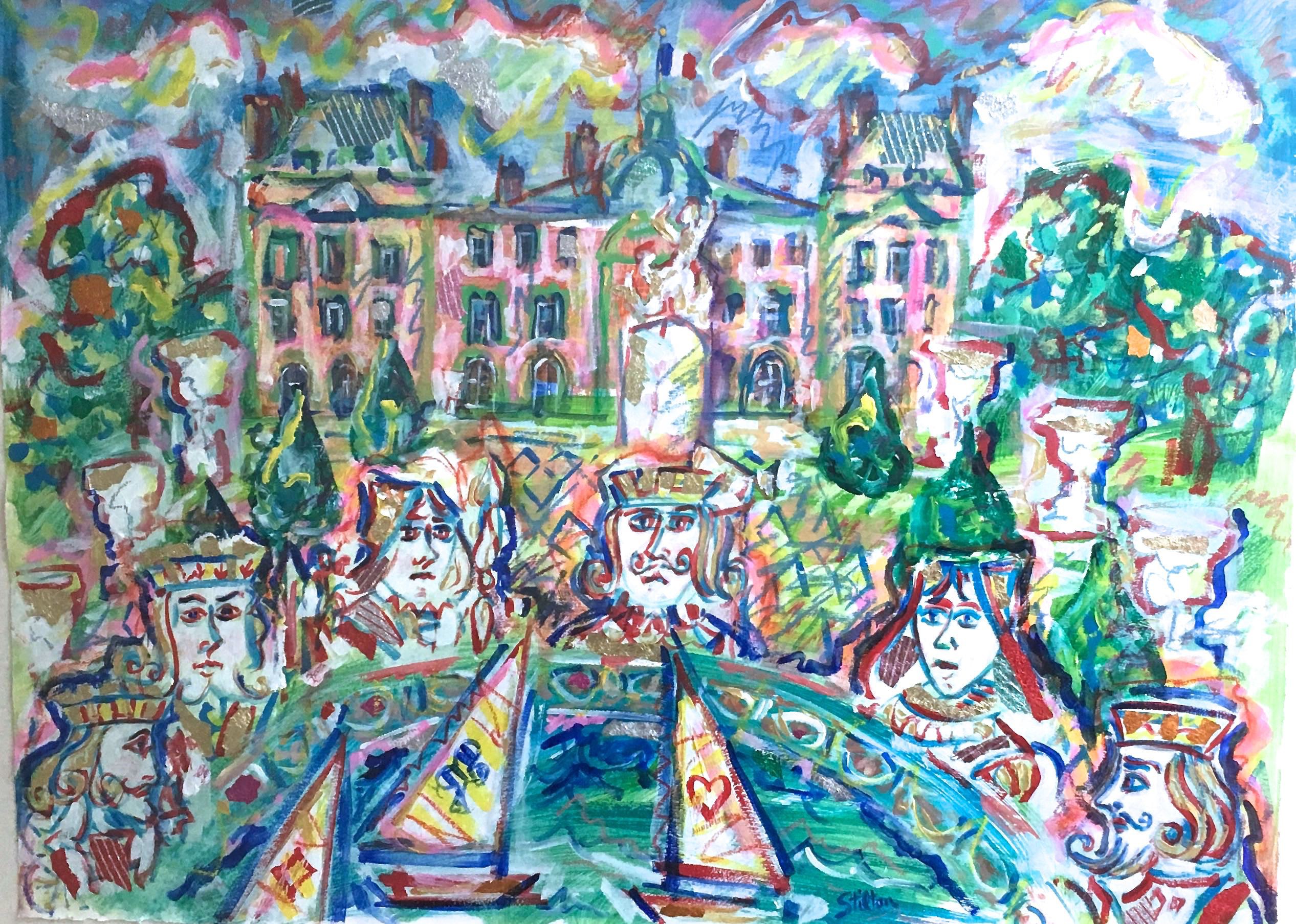 Peter Stilton, Card players Luxembourg Garden Joueurs de cartes Jardin du Luxembourg Peter Stilton, Card players Luxembourg Garden Joueurs de cartes Jardin du Luxembourg