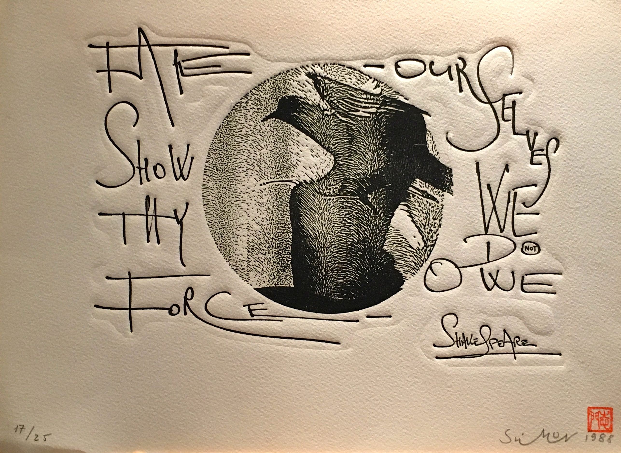Blaise Simon Balazs, 1988 Oiseau Bird Show Thy force Blaise Simon Balazs, 1988 Oiseau Bird Show Thy force