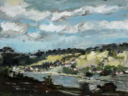 Pintura, A Riverside View, Magdalena Spasowicz