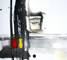 Painting, Méditation Encre, Sounya Whang