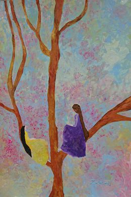 Peinture, The Tree Of Silence /  L'arbre du silence, Katarina Olympia Zaraj