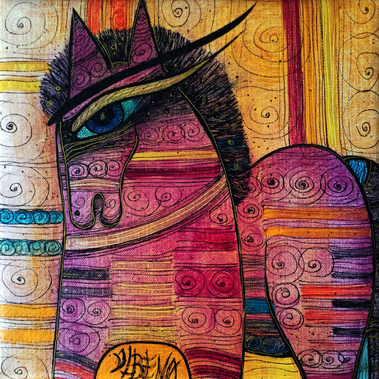 Albena Vatcheva, Cheval rouge Albena Vatcheva, Cheval rouge
