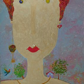 Gemälde, Mother of a New Earth / Mère d'une nouvelle terre, Katarina Olympia Zaraj