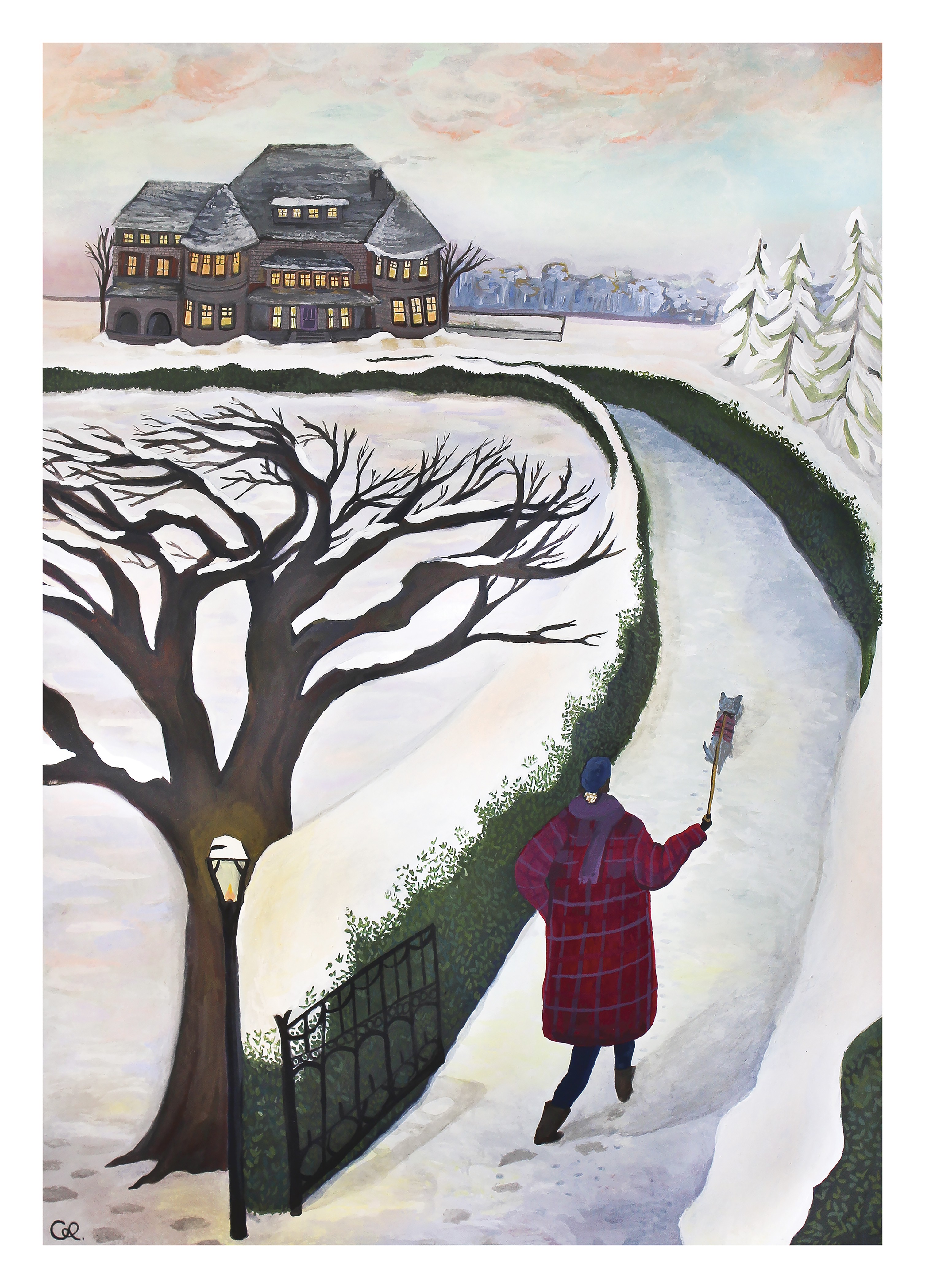 Claudia Radvanyi, Winter Walk Claudia Radvanyi, Winter Walk