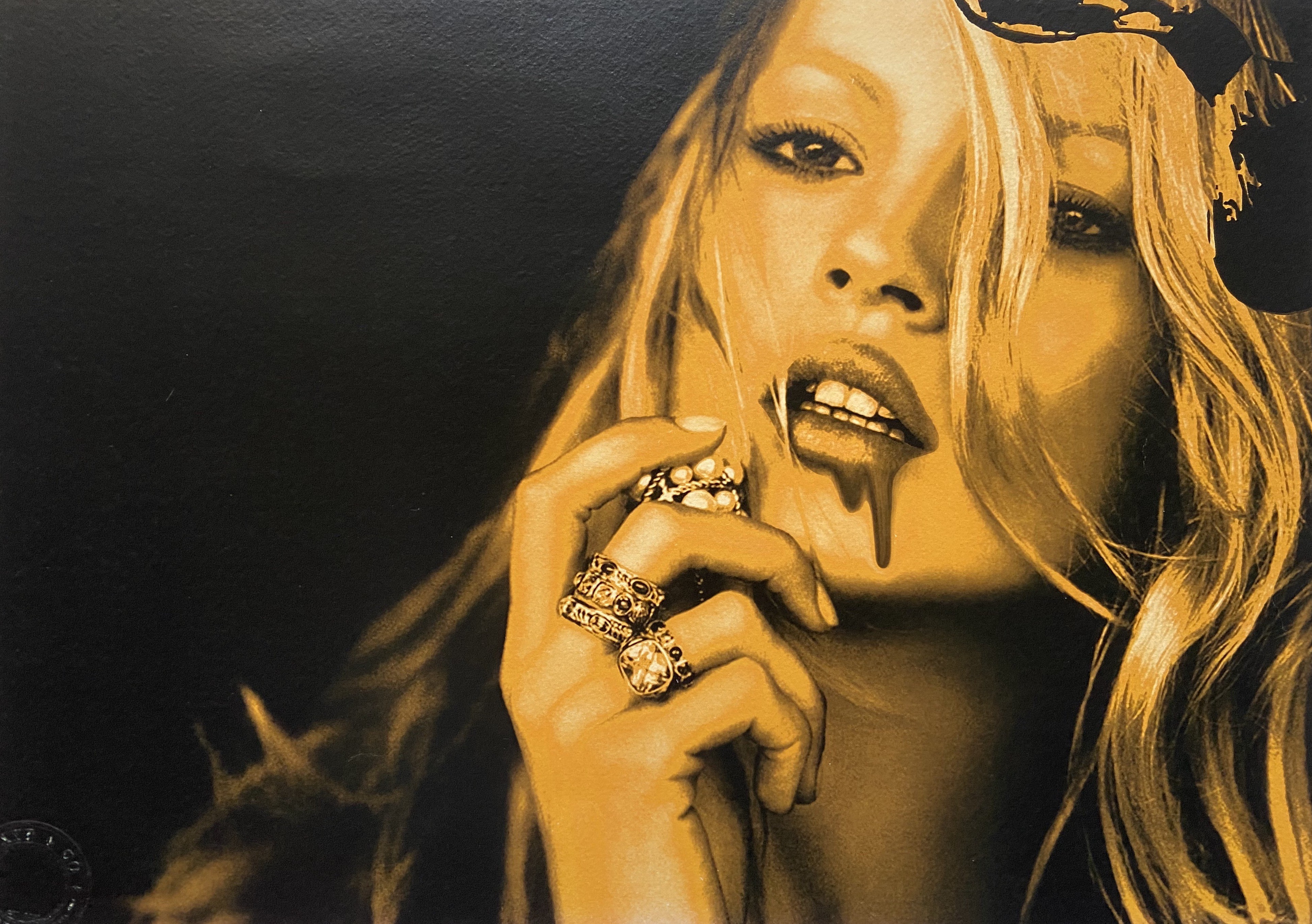 Death NYC, Kate Moss gold jewelry Death NYC, Kate Moss gold jewelry