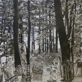 Fine Art Drawings, San Francisco della Vigna, Frank Girard