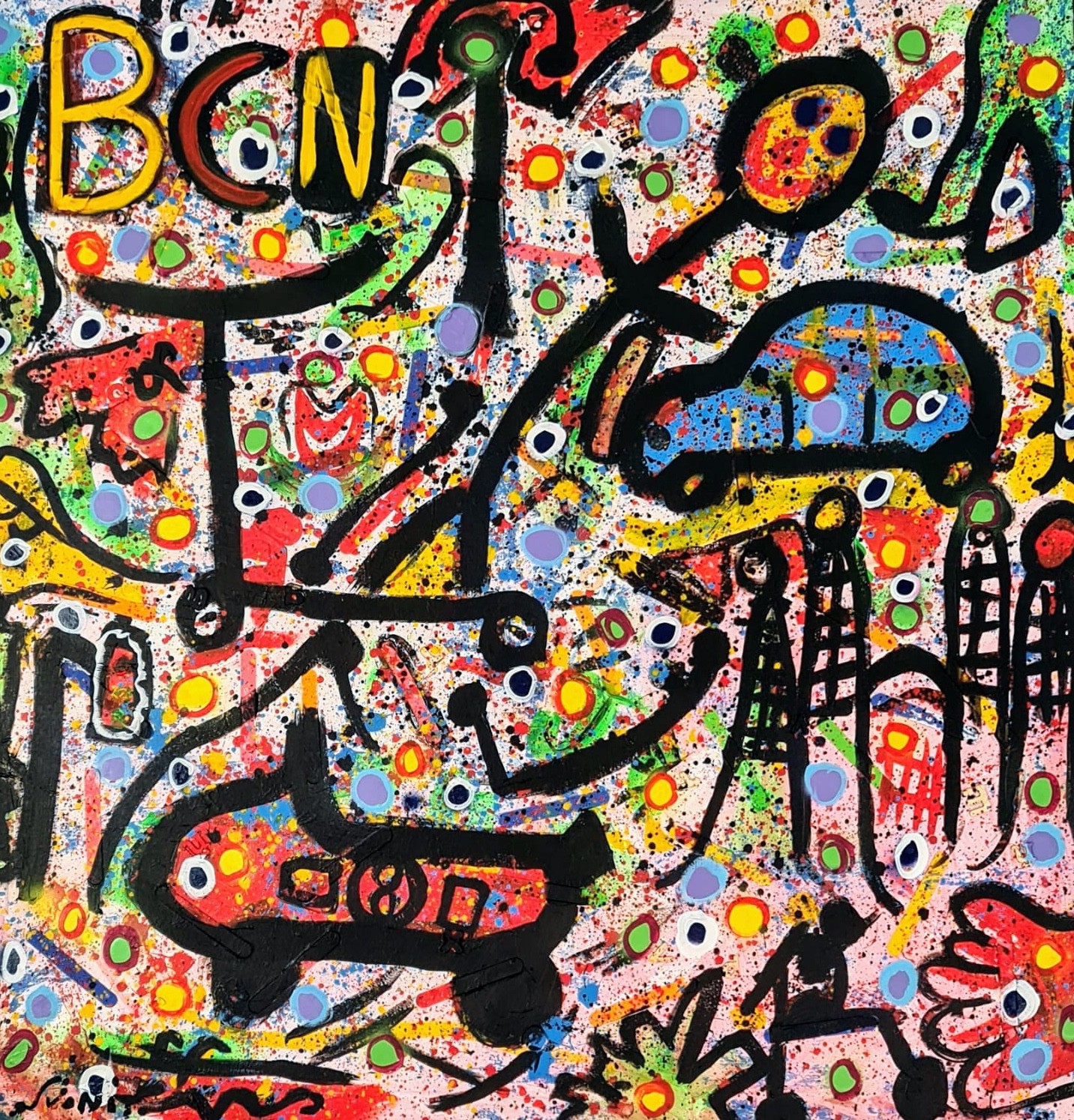 Juan Cortes, The environment of Barcelona Juan Cortes, The environment of Barcelona