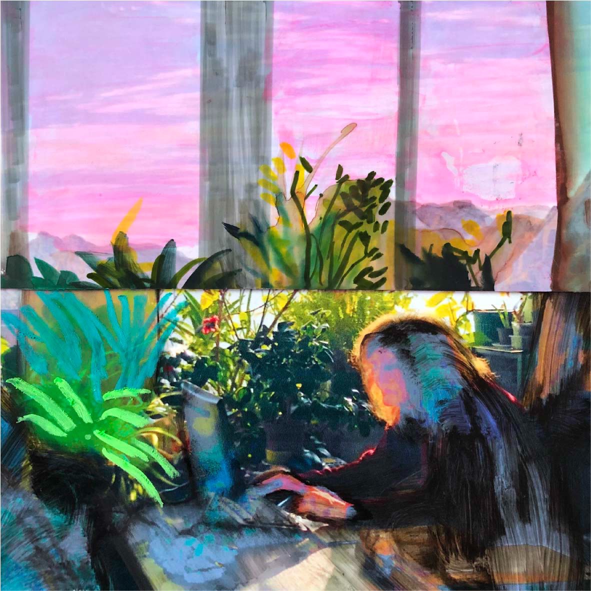 Nora Ampova, Afternoon accounting Nora Ampova, Afternoon accounting