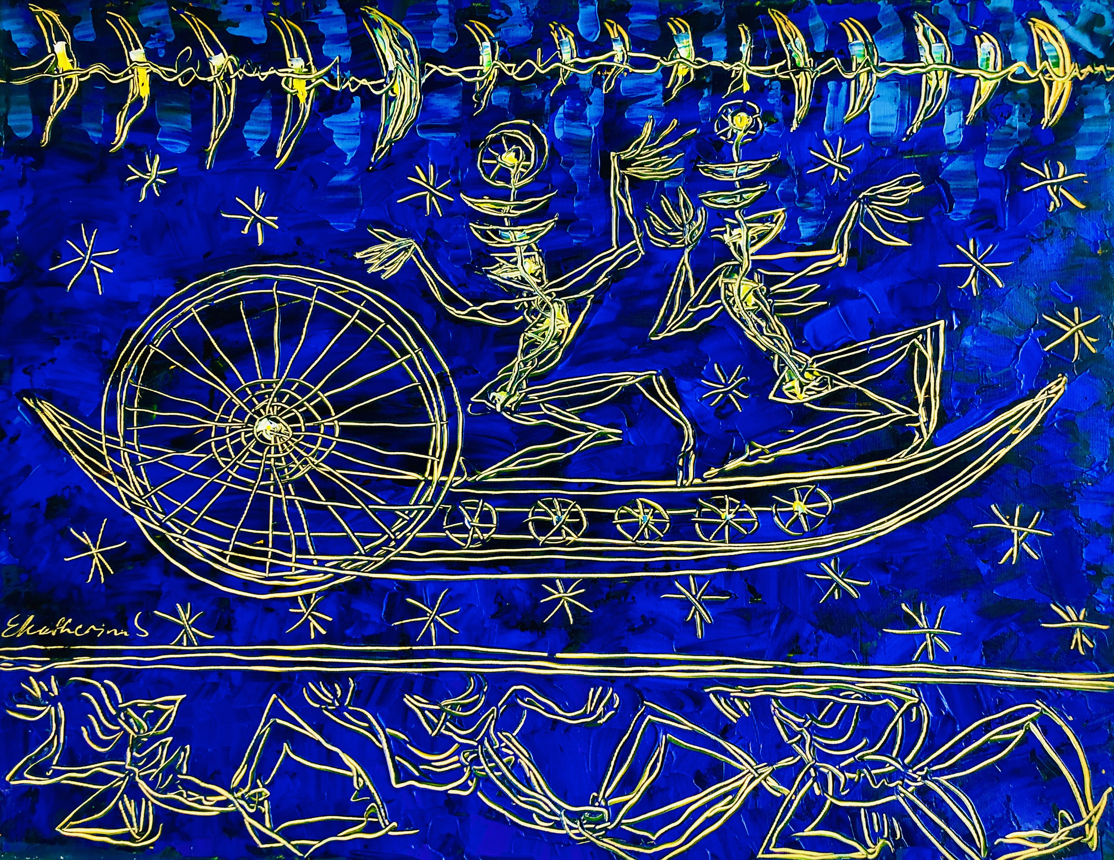 Ekatherina Savtchenko, Time Travel Blue Ekatherina Savtchenko, Time Travel Blue