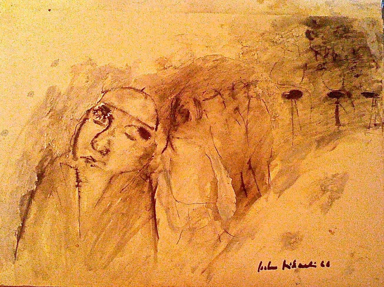 Jochen Michaelis, 1966 White Paris Blanc Le rêveur The Day Dreamer Jochen Michaelis, 1966 White Paris Blanc Le rêveur The Day Dreamer
