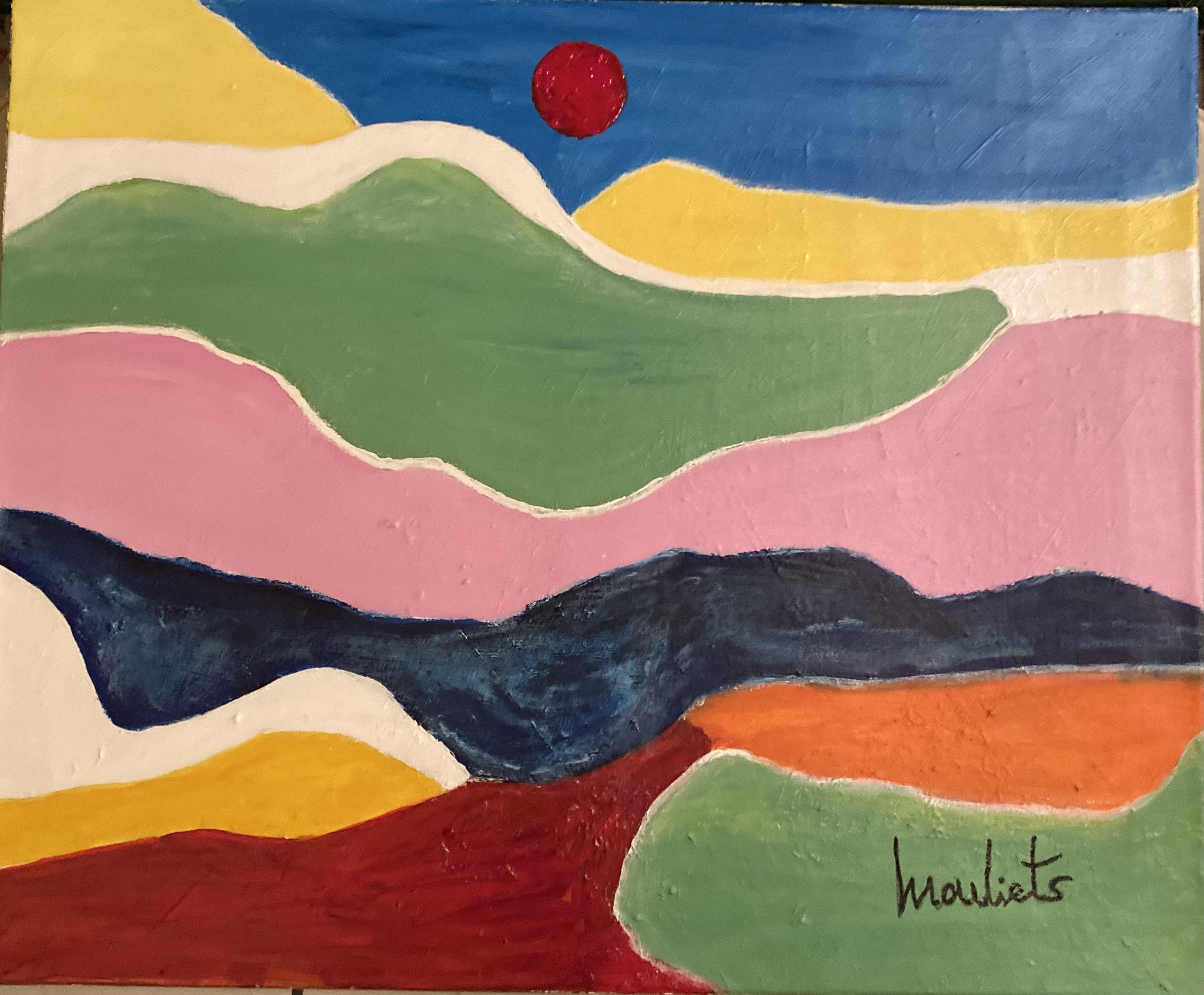 Mariam Mouliets, Paysage solitaire Mariam Mouliets, Paysage solitaire
