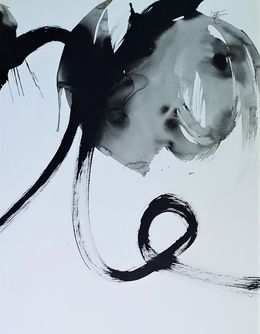 Painting, Meditation zen trace, Sounya Whang