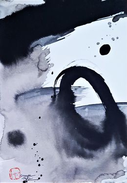 Painting, Méditation matin, Sounya Whang