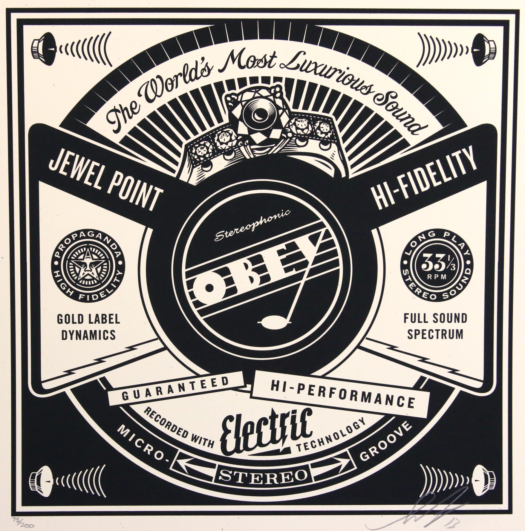 Shepard Fairey (Obey), Luxurious Sound Shepard Fairey (Obey), Luxurious Sound