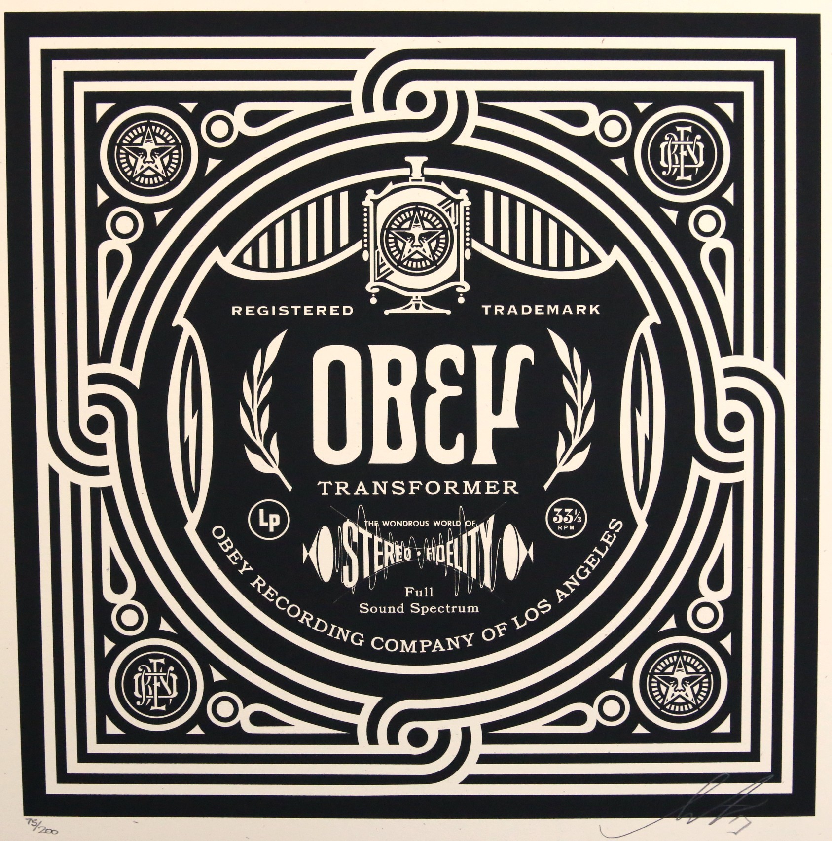 Shepard Fairey (Obey), Obey Transformer Shepard Fairey (Obey), Obey Transformer