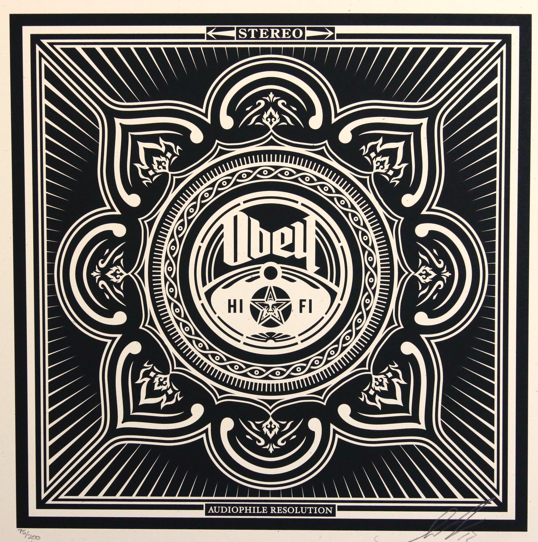Shepard Fairey (Obey), Hi-Fi Lotus Shepard Fairey (Obey), Hi-Fi Lotus
