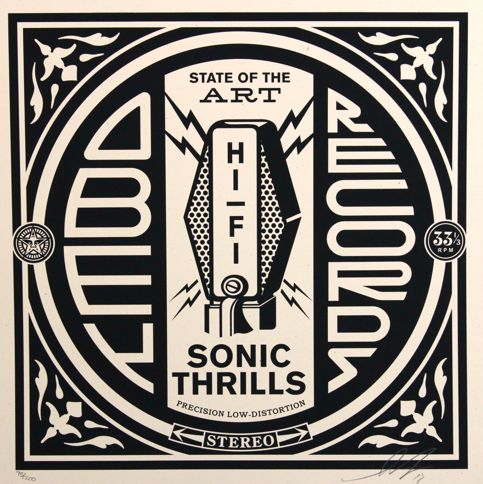Shepard Fairey (Obey), Sonic Thrills Shepard Fairey (Obey), Sonic Thrills