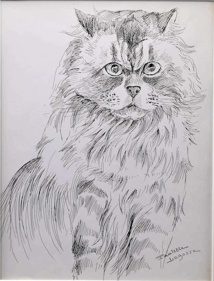 Marie-Paulette Lagosse, The Cat Marie-Paulette Lagosse, The Cat