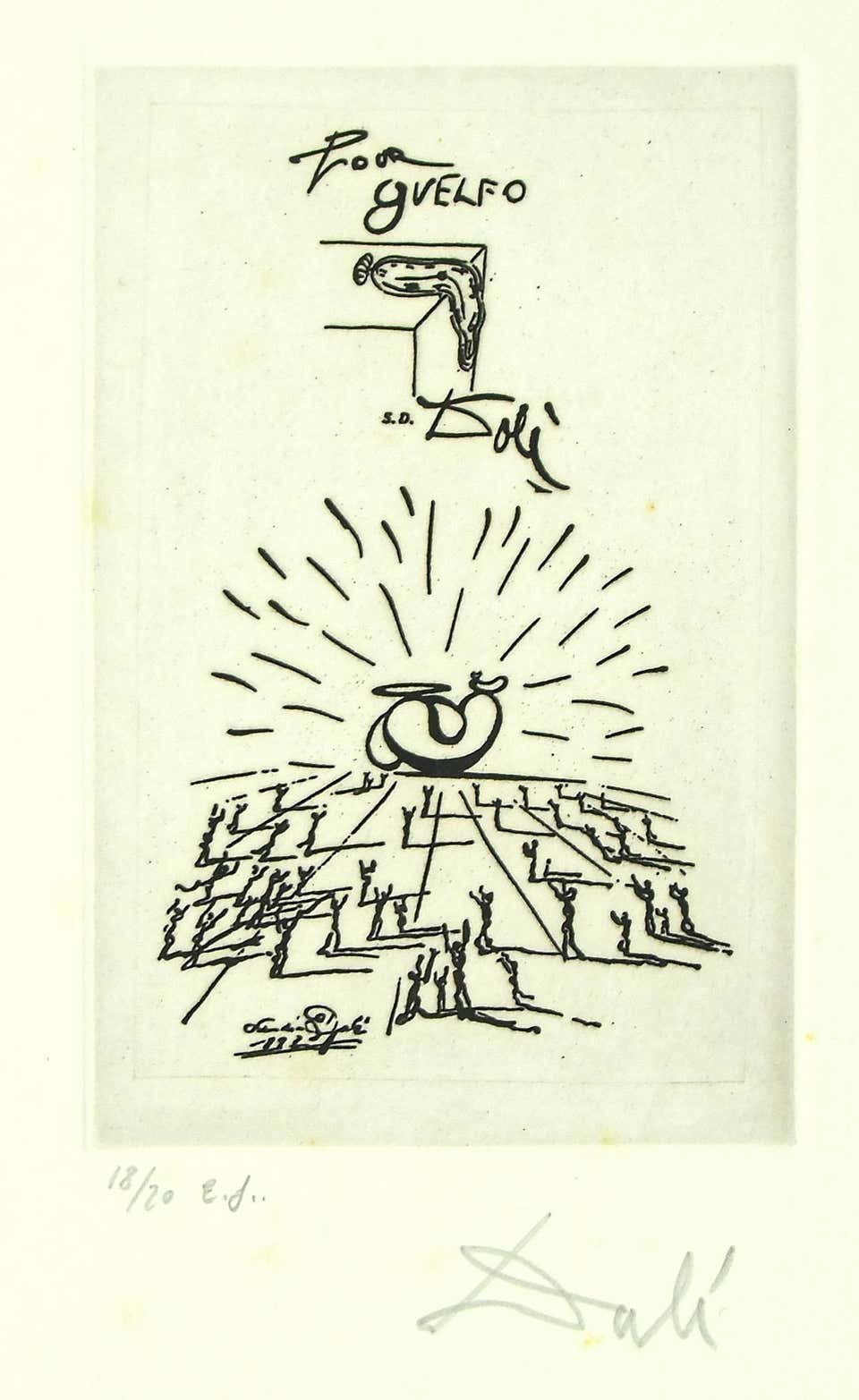 Salvador Dali, Pour Guelfo Salvador Dali, Pour Guelfo