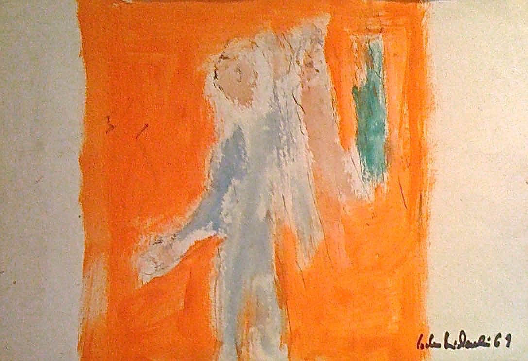 Jochen Michaelis, 1969 Paris Orange 5 Passants 5 Bystanders Jochen Michaelis, 1969 Paris Orange 5 Passants 5 Bystanders