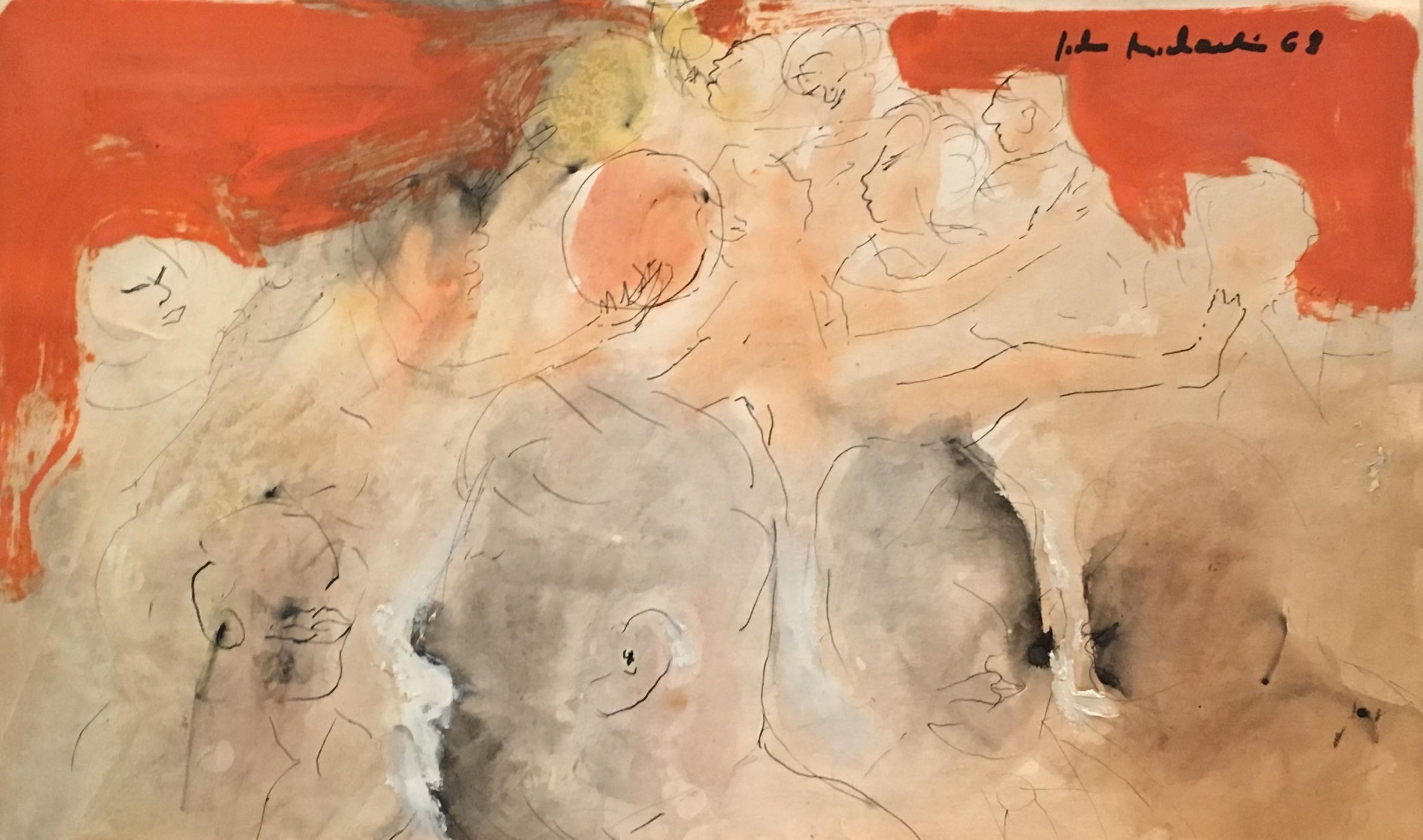 Jochen Michaelis, Paris Orange 1966 Danser en boite Night club dancing Jochen Michaelis, Paris Orange 1966 Danser en boite Night club dancing